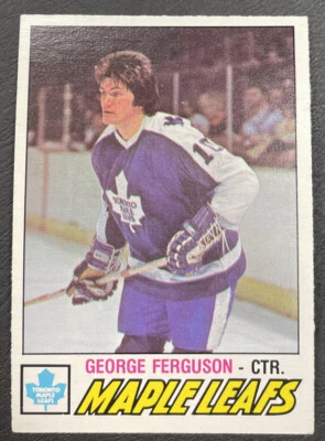 1977-78 O-Pee-Chee OPC Hockey - #266 George Ferguson - Toronto Maple Leafs - Image 1 of 2