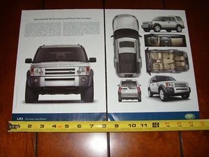 2005 LAND ROVER LR3 ORIGINAL 2 PAGE AD - Bild 1 von 3