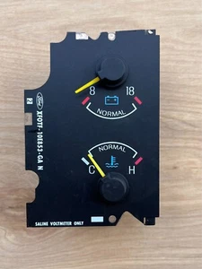 87-91 Ford Truck Bronco Water Temperature Voltage Gauge F150 250 350 Pickup - Picture 1 of 4