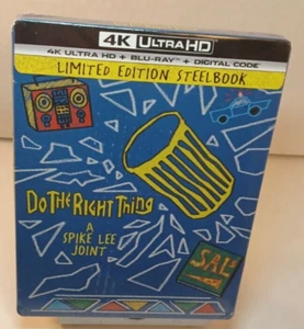 Do the right thing 4K Steelbook (4K+Blu-ray)-NEW-Box Shipping with Tracking - Picture 1 of 7
