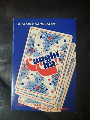 Caught-Cha 1987 Card Game 2 to 8 PLAYERS New vintage!! Cards Sealed - Image 1 of 4