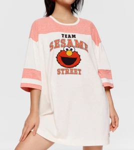 NEW PETER ALEXANDER SESAME STREET ELMO SLEEP TEE NIGHTIE XS / S RRP$99.95 - Picture 1 of 4