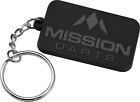 Mission Logo Keyring - Soft PVC Feel - Grey
