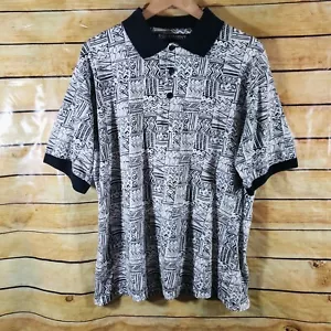 Equipment HG Design Men's Size Medium Cotton Short Sleeve Polo Shirt Golf - Picture 1 of 5
