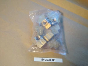 NEW IN BAG of 10 Brass Barstock Female Elbow 3/8" Fem Pipe x 3/8" Fem Pipe Elbow - Picture 1 of 3