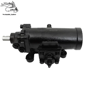 Black Power Steering Gear Box 1980-1993 For Dodge D150 D350 W150 Pickup Truck - Picture 1 of 10