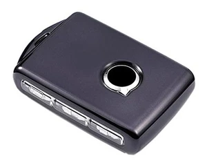 Key Fob Cover for Volvo Soft TPU Smart Key Case Holder Fits for 2017-2021 Black - Picture 1 of 6