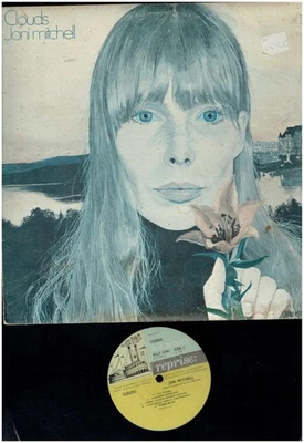 JONI MITCHELL CLOUDS 1969 VINYL  ALBUM REPRISE STEAMBOAT LABEL - Image 1 of 2