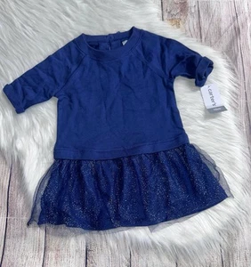 NWT Carters Navy Tulle Dress size 18 mo. - Picture 1 of 1