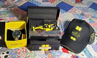 Invicta男士手表赛车棒球帽收藏品套装瑞士49363 — 第 1/4 张图片