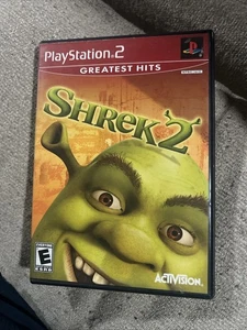 Shrek 2 Playstation 2 2004 CIB manuale incluso PS2 Greatest Hits SLUS 20745GH - Foto 1 di 7