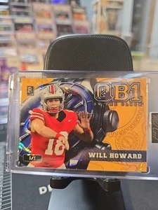 WildCard QB1 2025 On The Clock Will Howard Encased Ohio St Buckeyes (RC,SSP)/1 - Imagen 1 de 3
