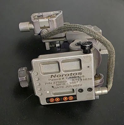 USGI Norotos ENVG Night Vision Helmet Mount MFR 13567, S/N 15639 - Image 1 of 4