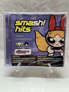Powerpuff Girls Smash! Hits Enhanced CD 2001 UK Music Album - New & Sealed - Imagen 1 de 6
