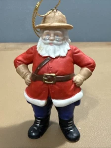 Ornamento albero di Natale vintage Danbury come nuovo Babbo Natale in tutto il mondo - Canada - Foto 1 di 7