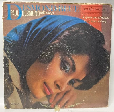 Paul Desmond With Strings - Desmond Blue (1962) LP Vinyl RCA Victor Jazz VG/G+ - Image 1 of 4