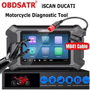 OBDSTAR iScan for DUCATI Motorcycle Diagnostic Scanner Prog/rammer & M041 Cable - Picture 1 of 19