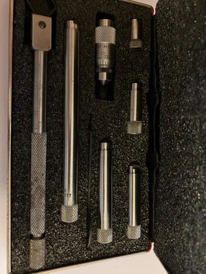 Juego de micrómetros interiores Starrett de segunda mano Foto 1 de 3