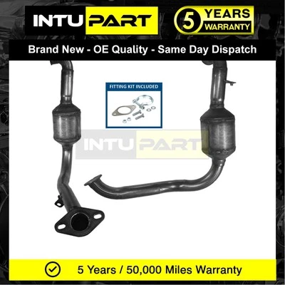 Fits Ford Focus C-Max Volvo C30 V50 Inutpart Cat Converter + Fit Kit 1250822 - Image 1 of 4