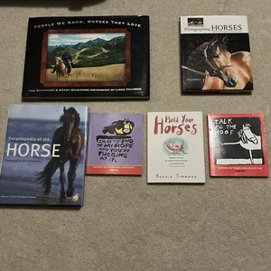 6 Horse Photography Encyclopedia Joke Celebrity Related Book Lot PlsCDesc - Picture 1 of 13