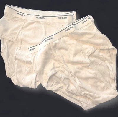 NEW VTG 4pk 1999 Fruit Of The Loom FTL Men’s Briefs Sz XL 40-42 H - Image 1 of 3