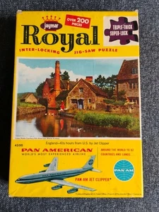Jaymar Royal New Cotswolds England Super Thick Jigsaw Puzzle Vtg. 200 + Pcs - Picture 1 of 10