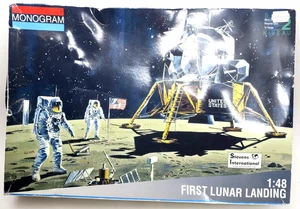 Monogram 1/48 First Lunar Landing Model Kit #85-6060 - Picture 1 of 5