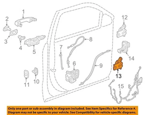 GM OEM Many Models Lower Door Hinge 13583618 New in package - Picture 1 of 2