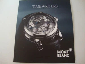 MONTBLANC Libro Catalogue Book Mont Blanc Livre MONT BLAN LE LOCLE STAR 4810 - Imagen 1 de 12