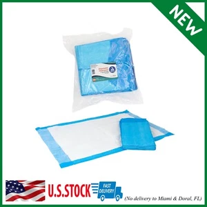 100 Count Disposable Underpad Adults Bed Pads Chucks Mats Sheets Incontinence - Picture 1 of 8