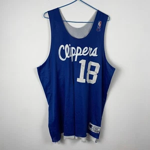 Vintage LA Los Angeles Clippers NBA Champion Reversible Jersey 18 - Bild 1 von 8