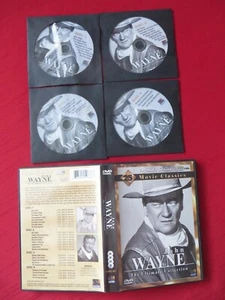 John Wayne The Ultimate Collection (DVD, 2009, 4-Disc Set)  25 Movie Classics - Foto 1 di 9