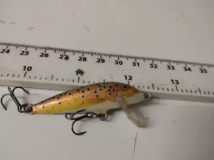TOP QUALITY,OLD SCHOOL,RAPALA-COUNTDOWN CD-5BRT- SALMON,TROUT FISHING LURE - Picture 1 of 13