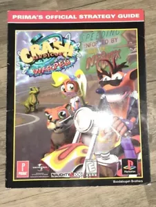 Crash Bandicoot 3: Warped Prima Official Strategy Guide 1998 Sony PS1. - Picture 1 of 1