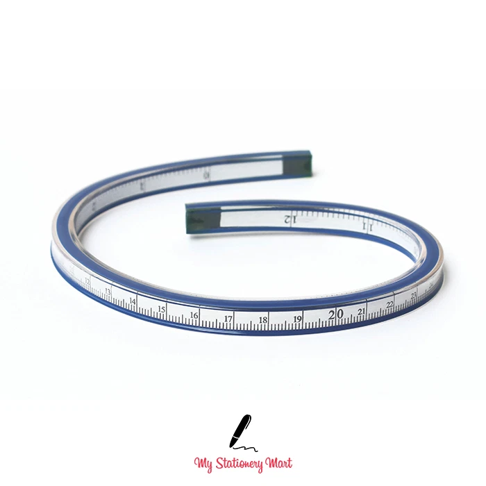 30cm 50cm 60cm Flexible Vinyl Plastic French Curve Ruler Drafting Drawing  - Image 1 of 1