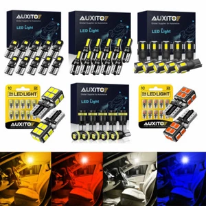 10 un. Bombillas LED AUXITO 168 T10 194 2825 W Súper Brillante Blanco Rojo Ámbar/Amarillo - Imagen 1 de 89