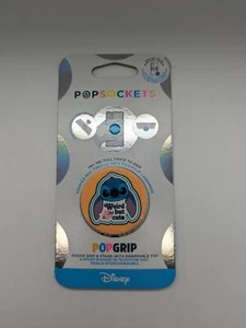 PopSockets - PopGrip Disney Stitch Weird But Cute Pop-Up Phone Holder New - Photo 1 sur 2