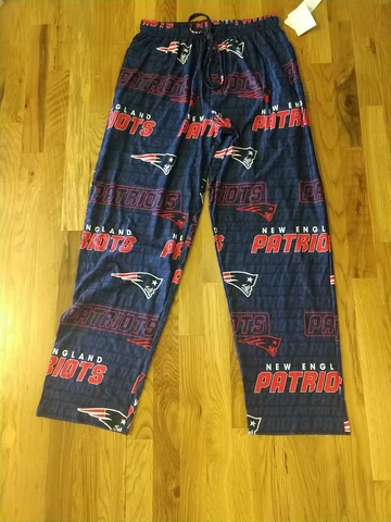 Men's NFL New England Patriots Lounge Pants -  2-Pocket, Drawstring Size XXL NEW Cover