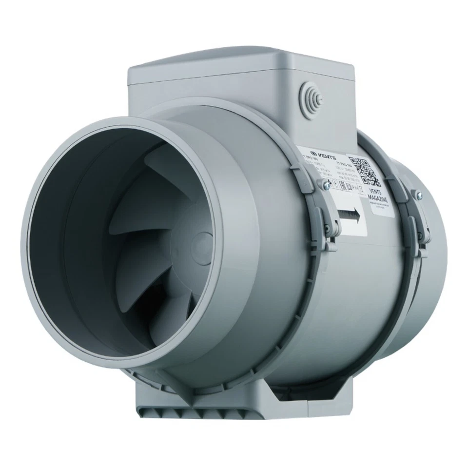 Exhaust Fan Pipe Fan With Timer Caster 160 MM 565 m3/H - Image 1 of 1