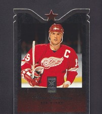 1995-96 Donruss Elite Hockey Die Cuts #99 Steve Yzerman Detroit Red Wings