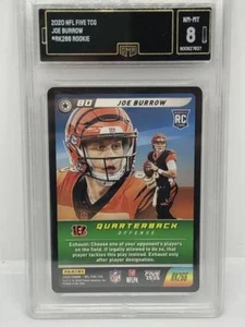 2020 Panini Five TCG Rookie RC #RK266 Joe Burrow Cincinnati Bengals GMA 8 Panini - Picture 1 of 2