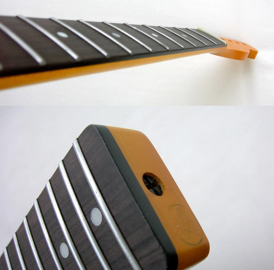 Cuello TELECASTER/Tinte Vintage/MOP/21 trastes JUMBO/Tuerca Hueso Warmoth (se adapta a Fender TELE Foto 1 de 4