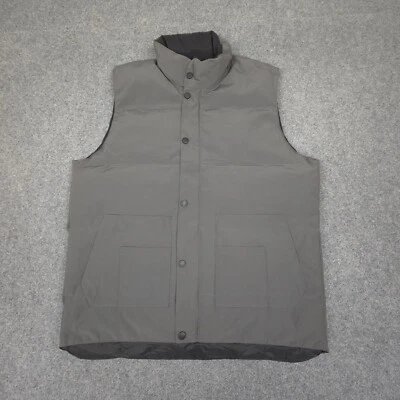 Canda Goose Vest Mens MEDIUM Grey freestyle Sleeveless full Zip Winter Size M - Image 1 of 4