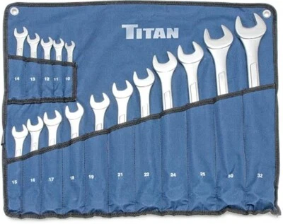 Juego de llaves de panel elevado métrico Titan Tools 17330 14 piezas con bolsa Foto 1 de 2