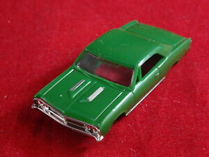 New 1967 Green Chevelle MoDEL MoToRING T-jet HO Scale Slot Car Body Aurora RRR 