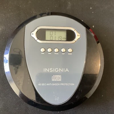 Insignia портативный проигрыватель компакт-дисков 60 сек противоударный NS-P4112 - протестирован работает идеально - Изображение 1 из 3