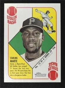 2015 Topps Heritage '51 Collection #15 Starling Marte - NM-MT