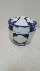 Japanischer blau-weißer orientalischer Sometsuke Porzellan Lampenfuß  - Bild 1 von 7