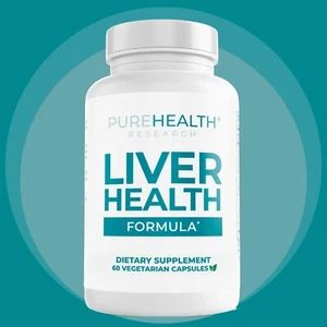 Support Liver Detox and Digestion with Liver Health Formula, PureHealth Research - Picture 1 of 1