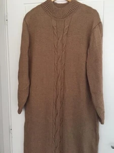 Womens Jumper Dress Handmade Size 16 - Picture 1 of 5